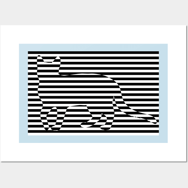 Cat Flag Wall Art by AVEandLIA